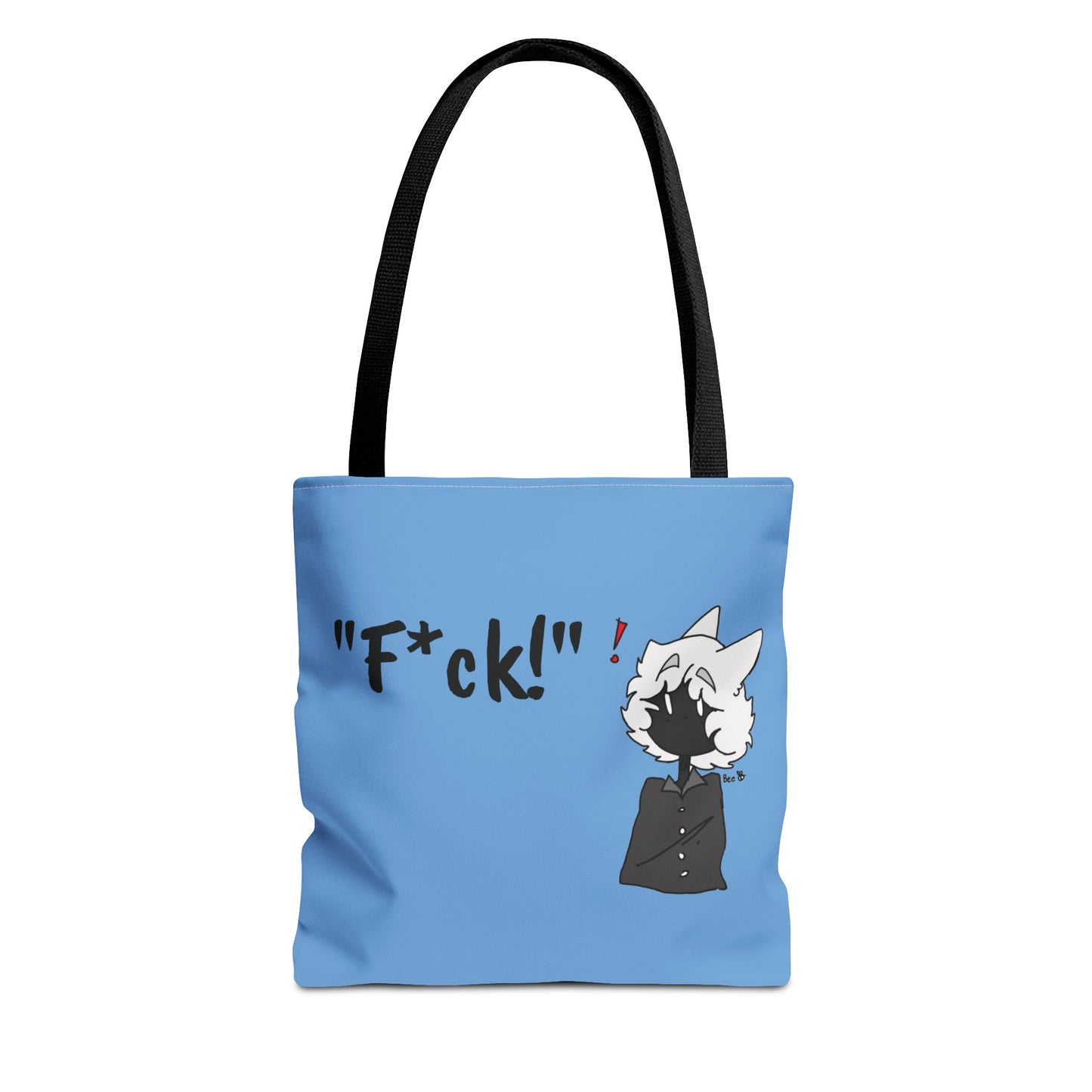 Norman, "F*ck"/ Mirror Mirror, Original Art-Tote Bag (AOP)