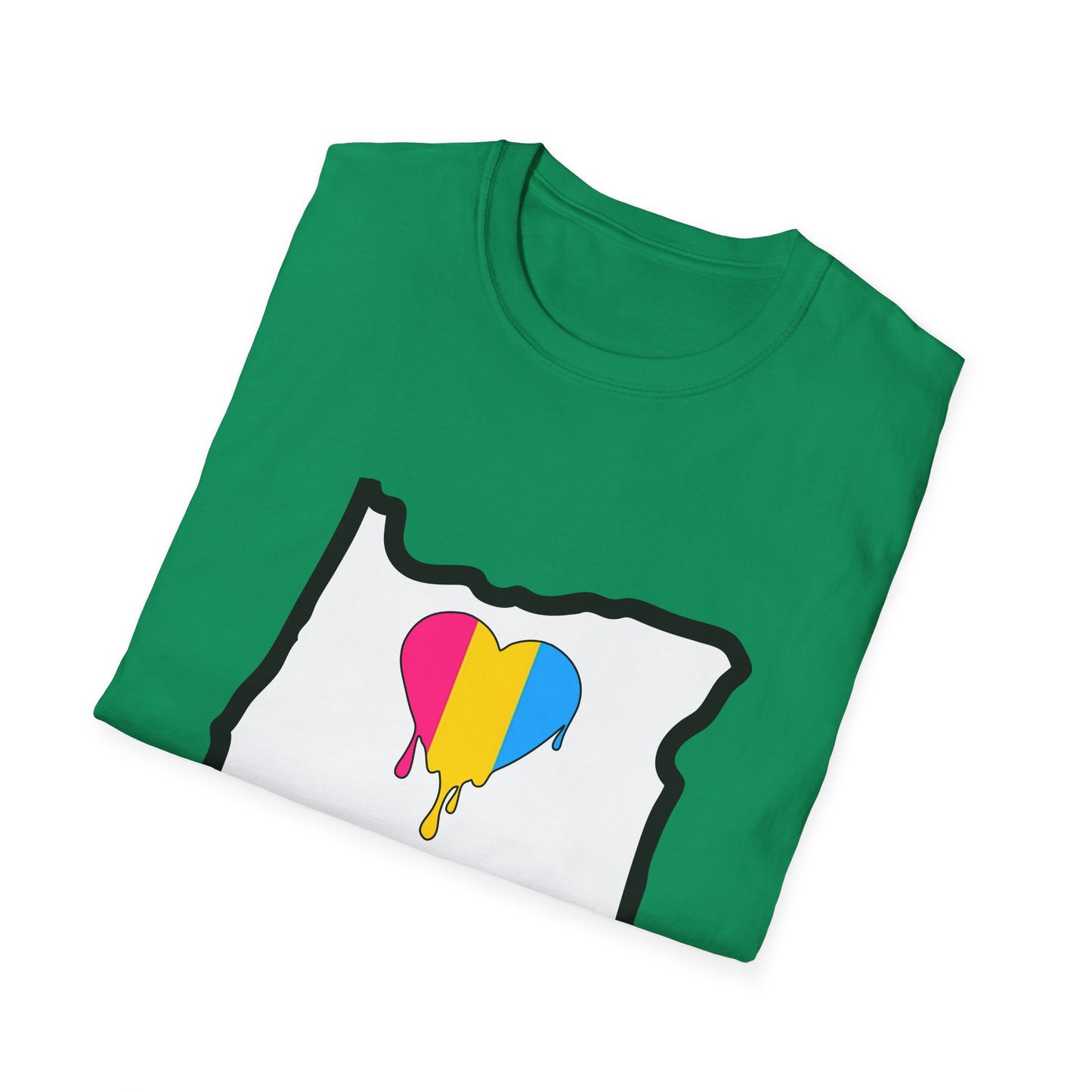 Oregon Pride Tee Shirt (Pan Pride)