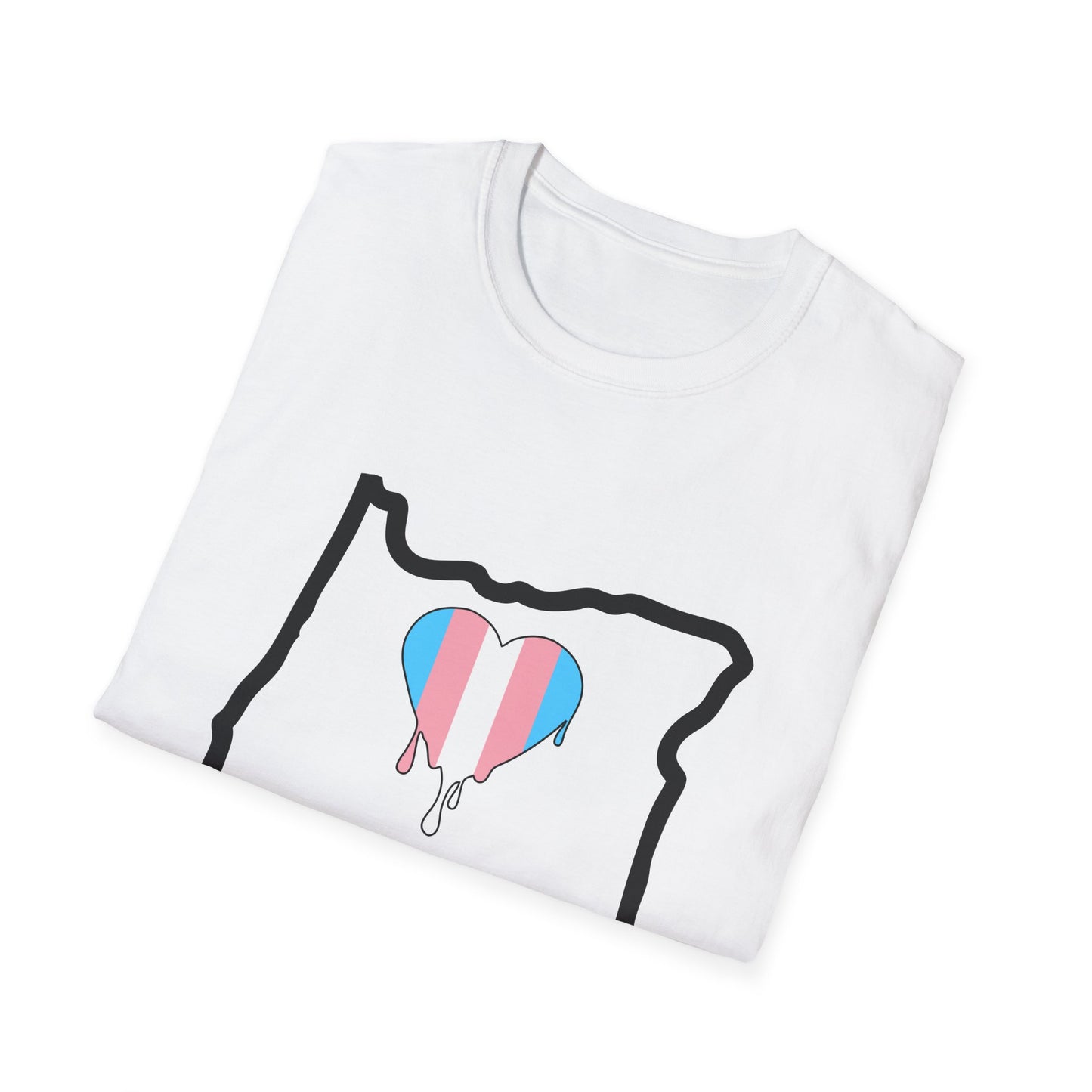 Oregon Pride Tee Shirt (Trans Pride)