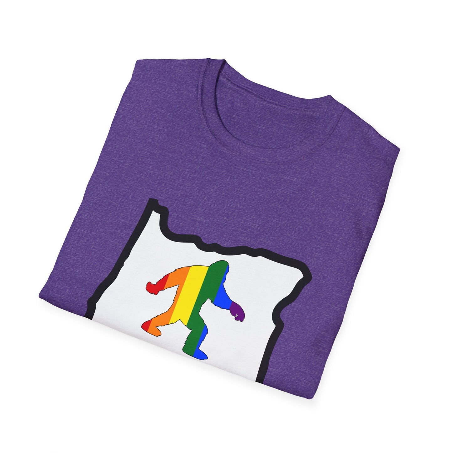 Oregon Pride Tee Shirt (Bigfoot-PNW Pride)