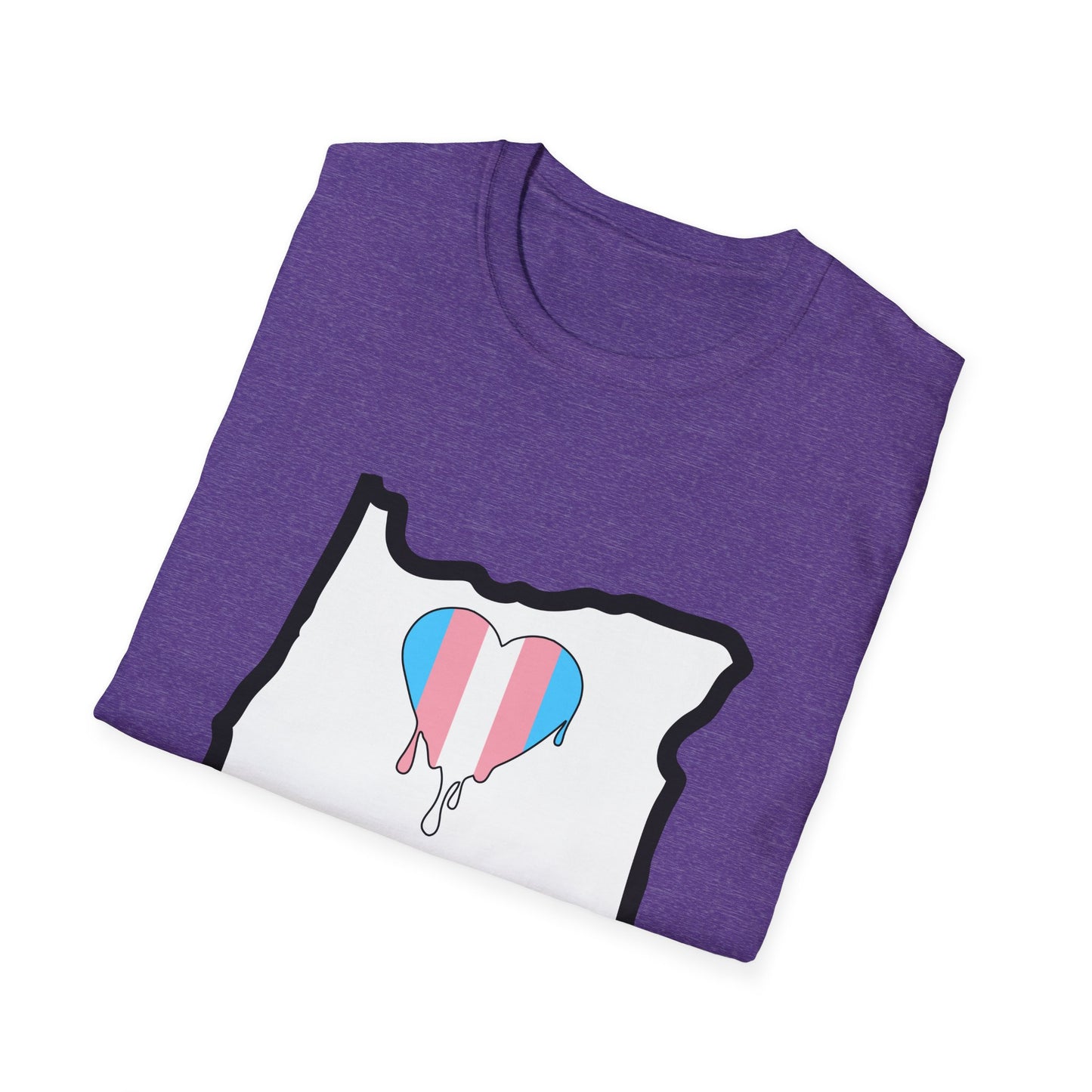 Oregon Pride Tee Shirt (Trans Pride)