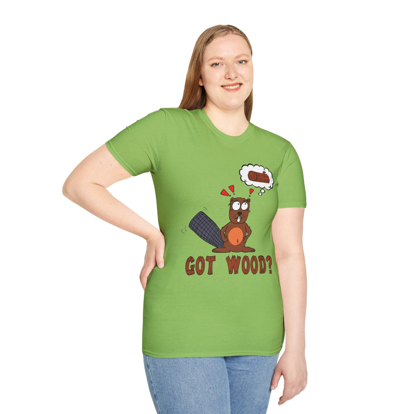 "Got Wood?" PNW Beaver Tee Shirt (Original design)