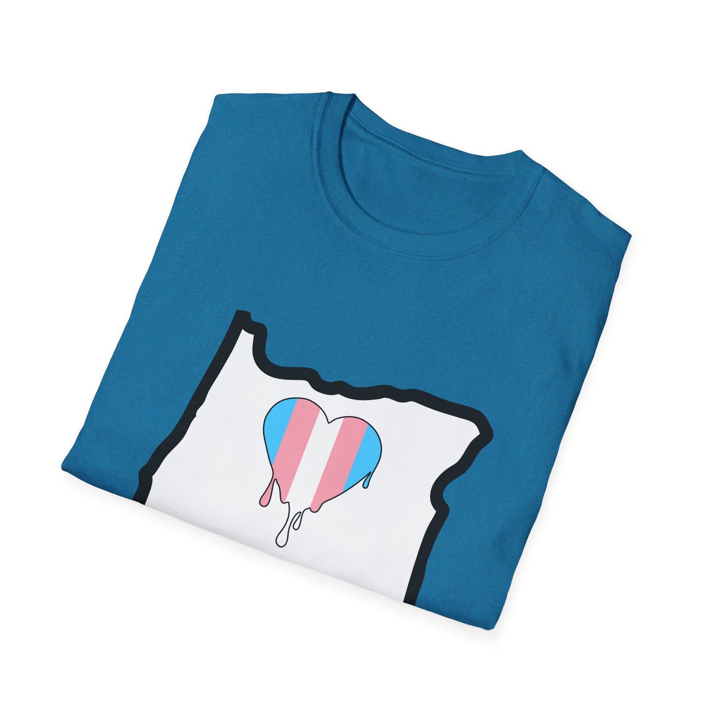 Oregon Pride Tee Shirt (Trans Pride)