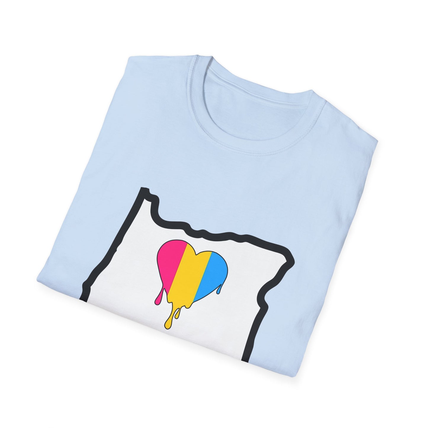 Oregon Pride Tee Shirt (Pan Pride)