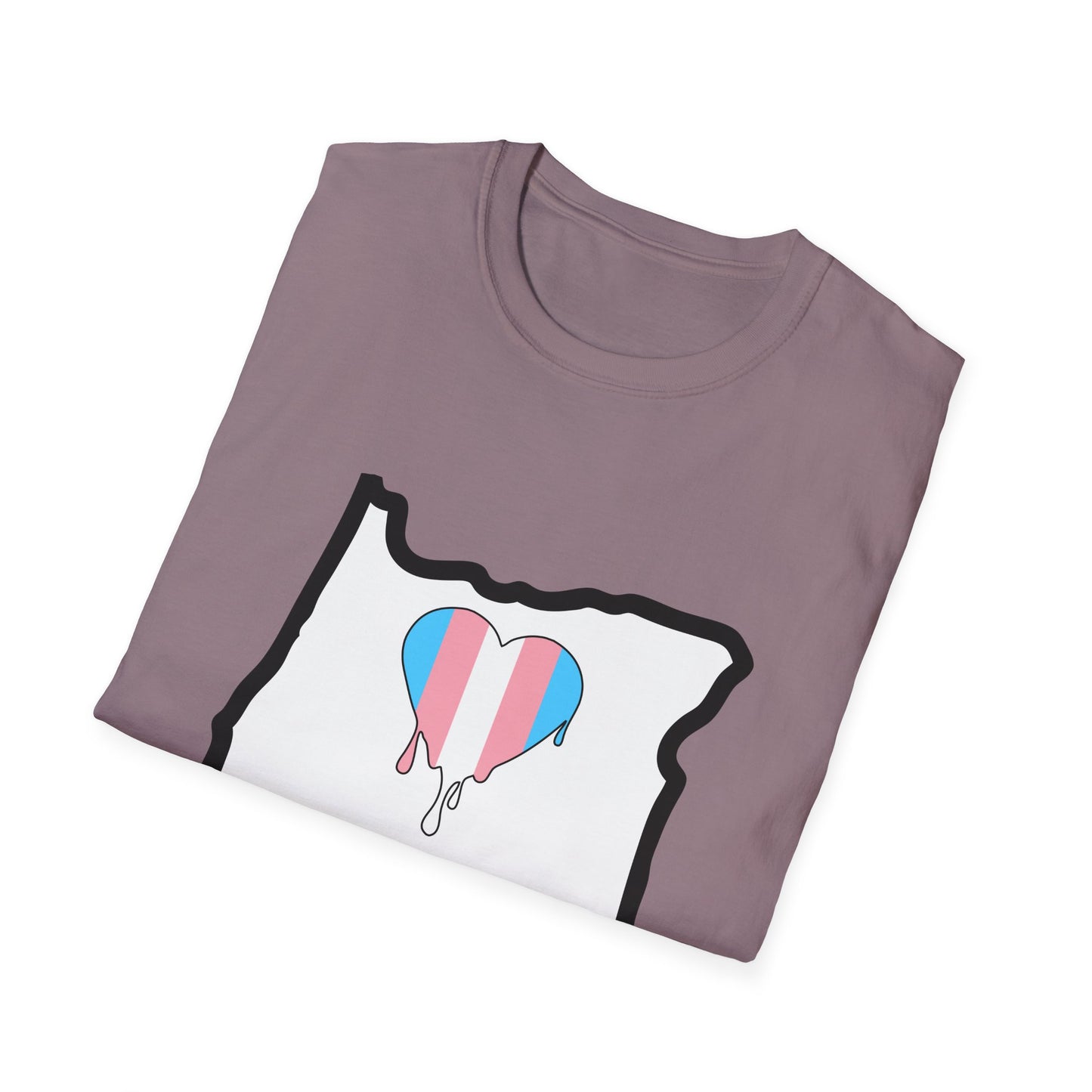 Oregon Pride Tee Shirt (Trans Pride)