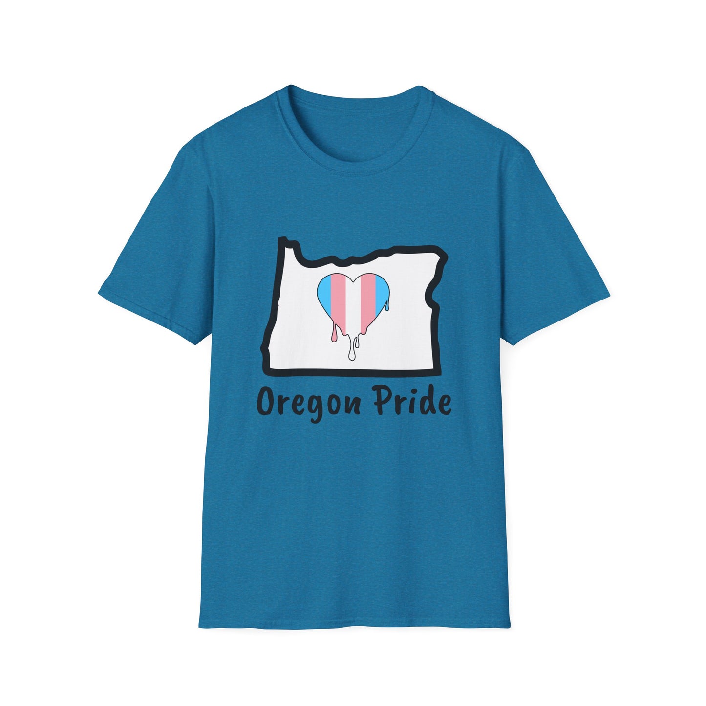 Oregon Pride Tee Shirt (Trans Pride)