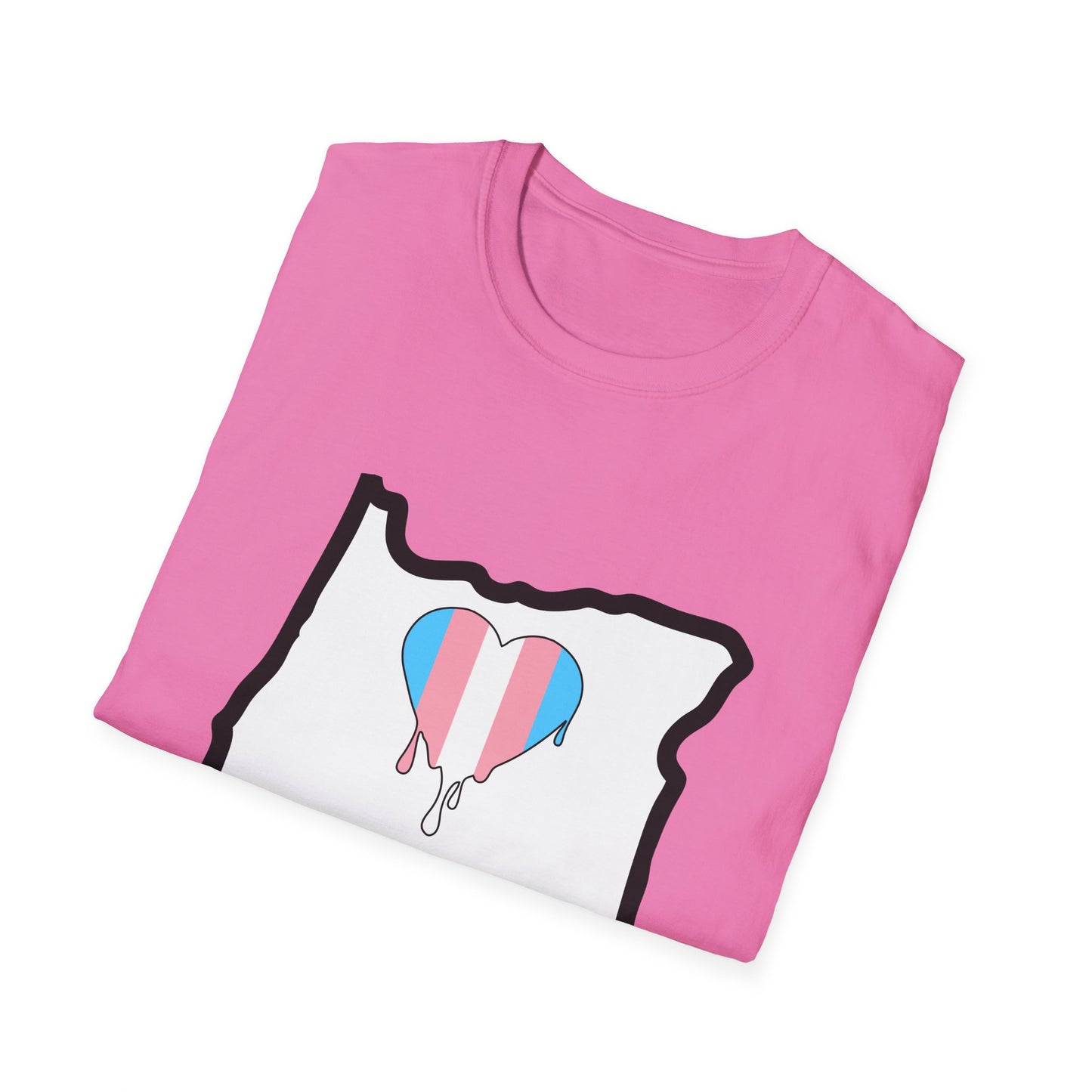 Oregon Pride Tee Shirt (Trans Pride)