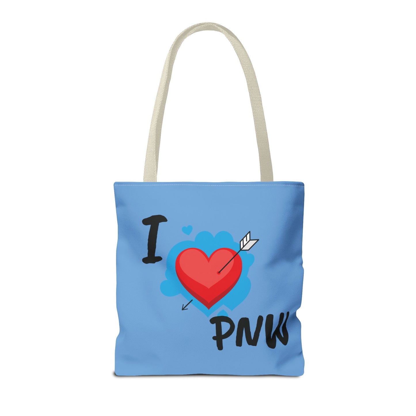 "Got Wood?" Beaver/I Love PNW Tote Bag (Our Original Art)