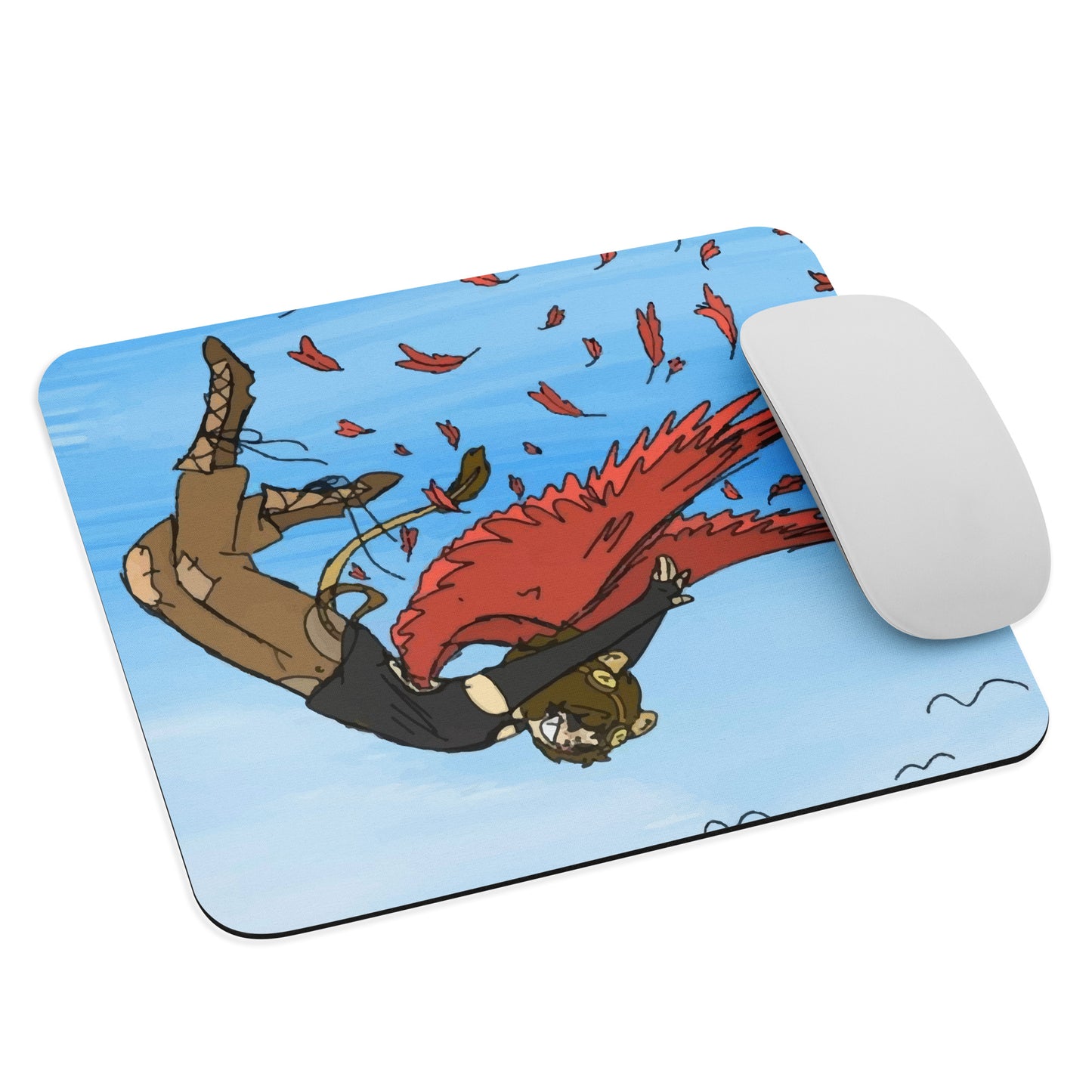 "Falling" Original Art Mouse pad