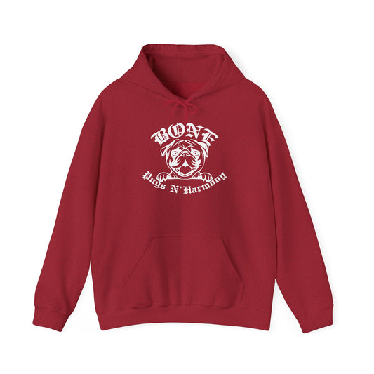 "Bone Pugs N' Harmony" Unisex Heavy Blend™ Hooded Sweatshirt