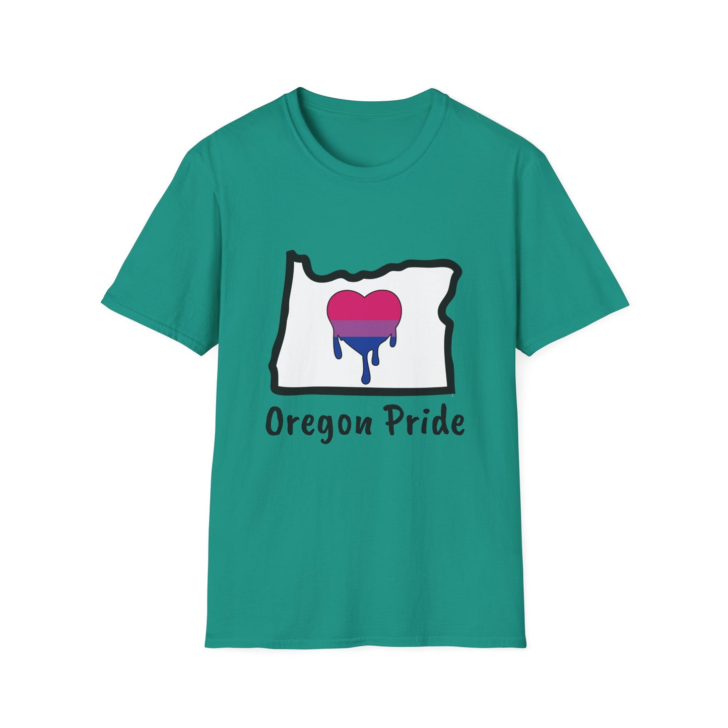 Oregon Pride Tee Shirt (Bi Pride)