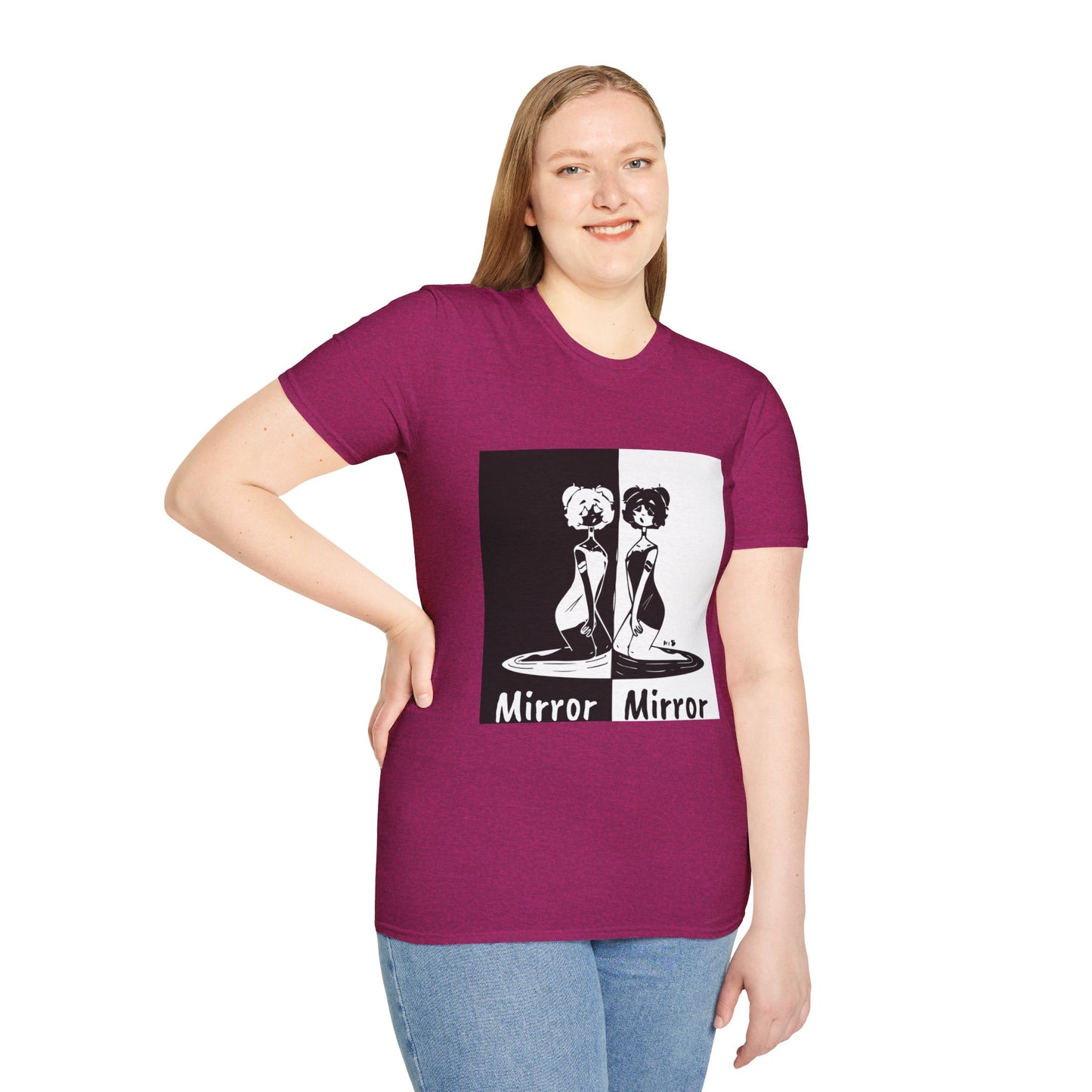 Mirror Mirror Tee Shirt (Original Art)