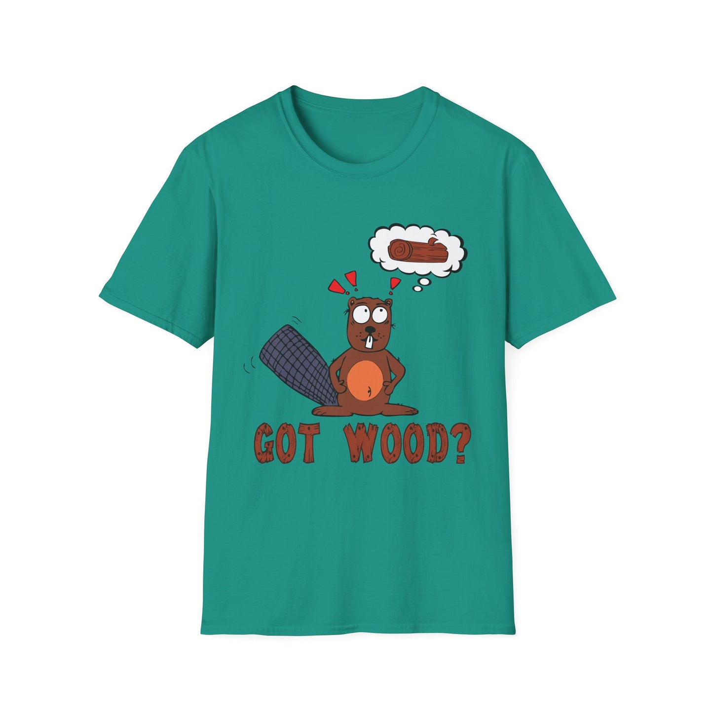 "Got Wood?" PNW Beaver Tee Shirt (Original design)