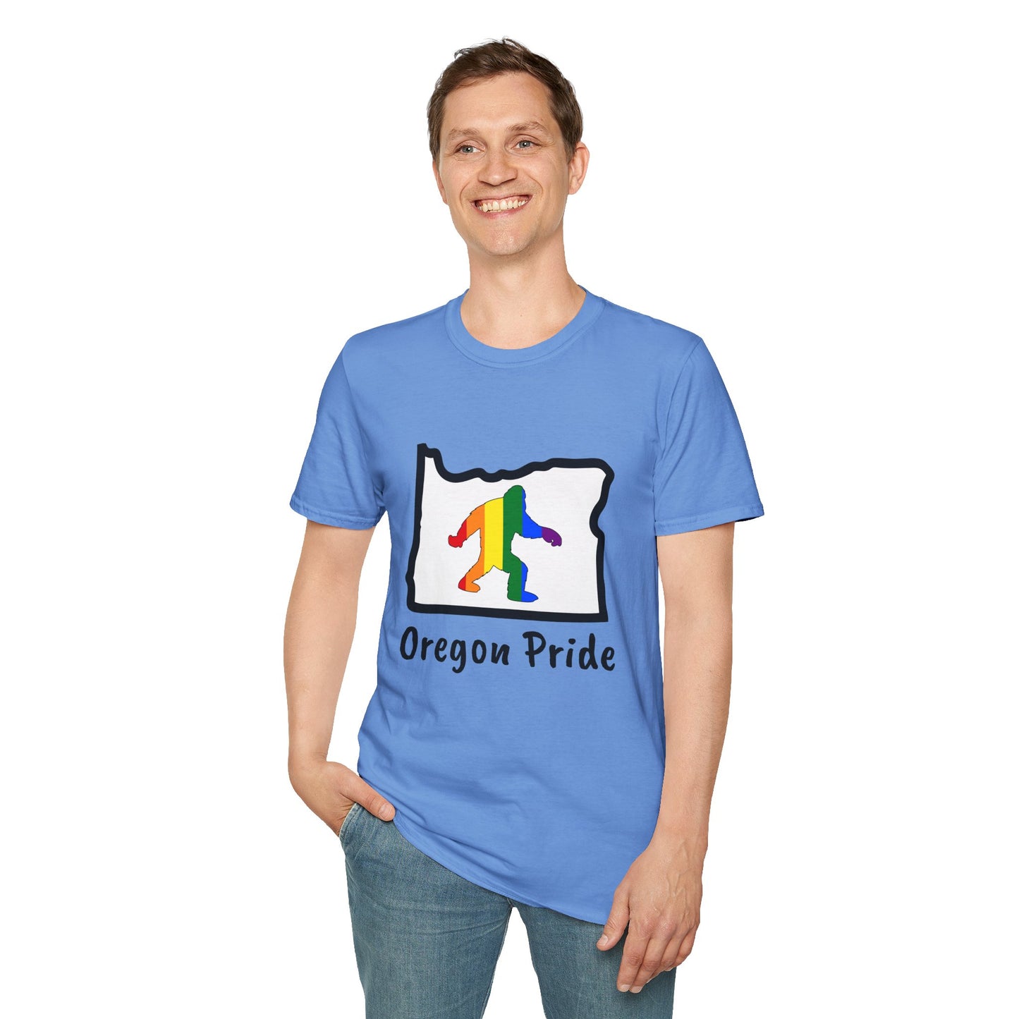 Oregon Pride Tee Shirt (Bigfoot-PNW Pride)