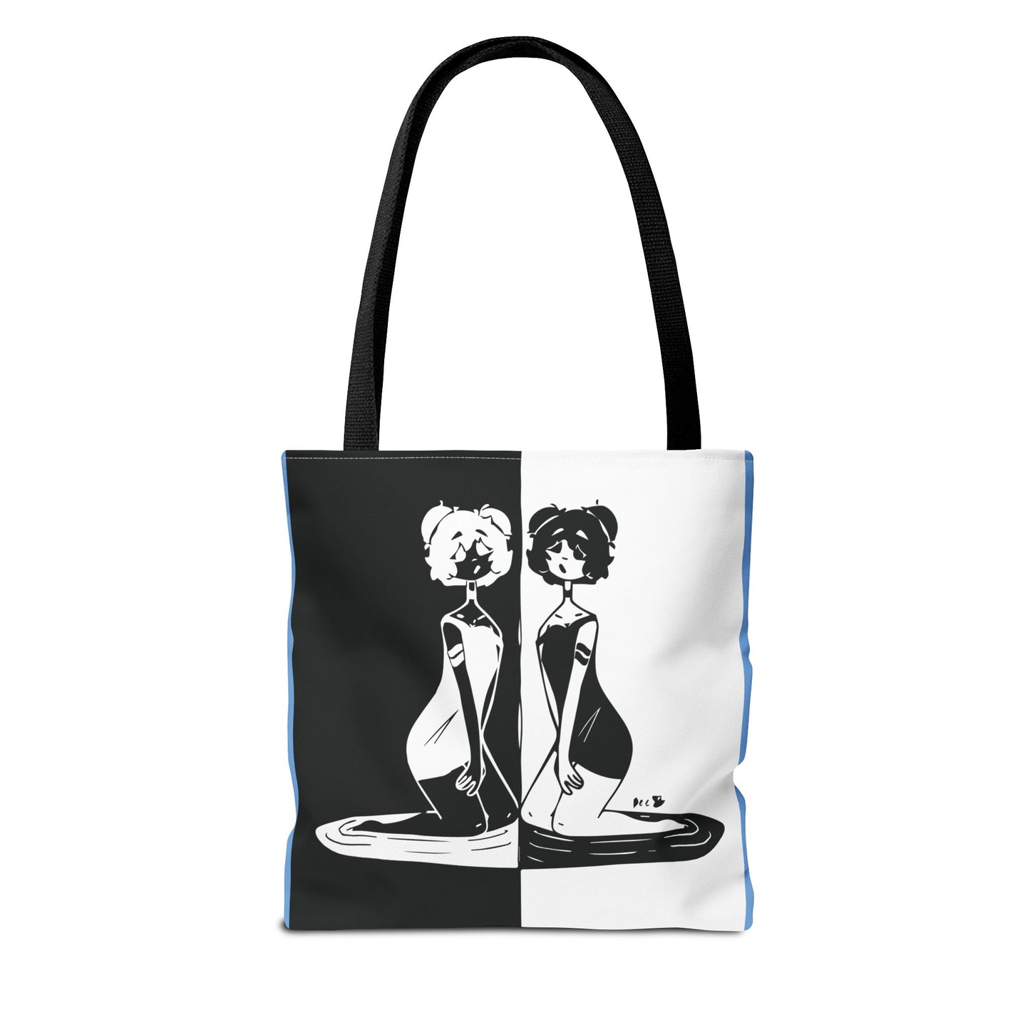 Norman, "F*ck"/ Mirror Mirror, Original Art-Tote Bag (AOP)