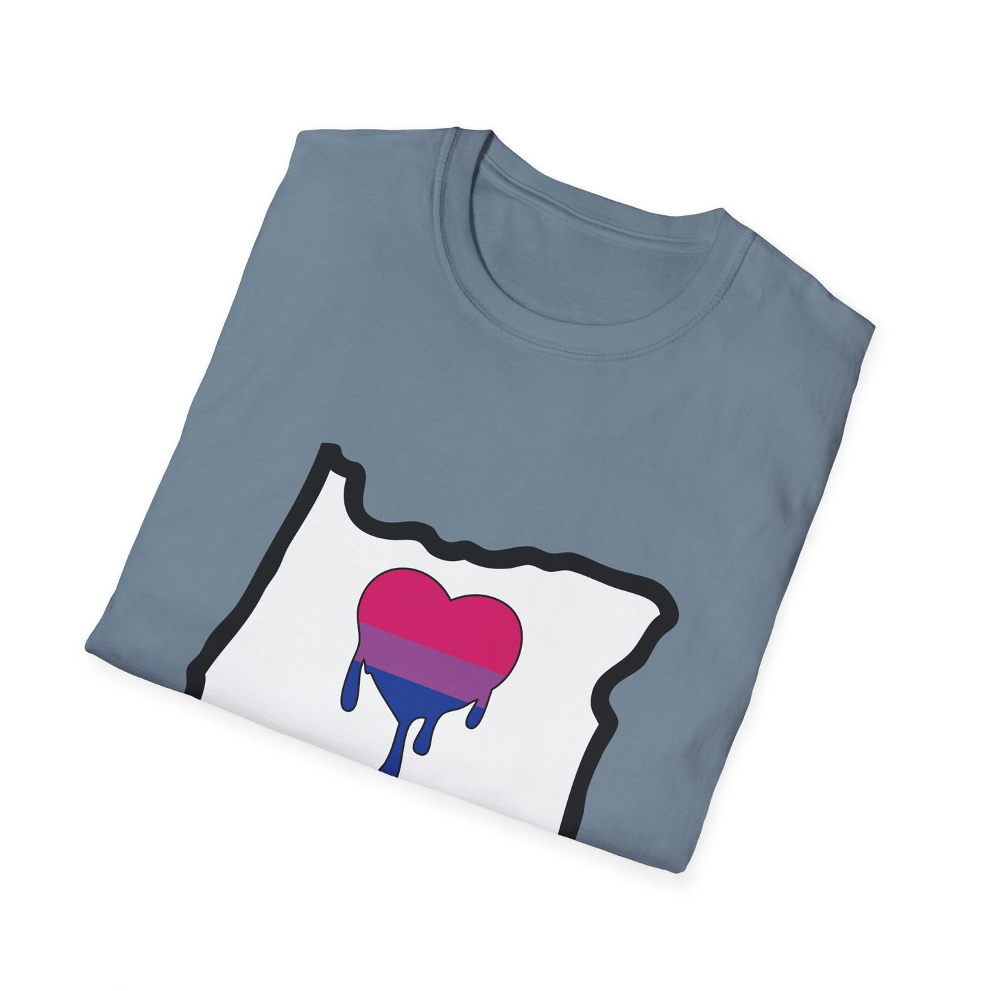 Oregon Pride Tee Shirt (Bi Pride)