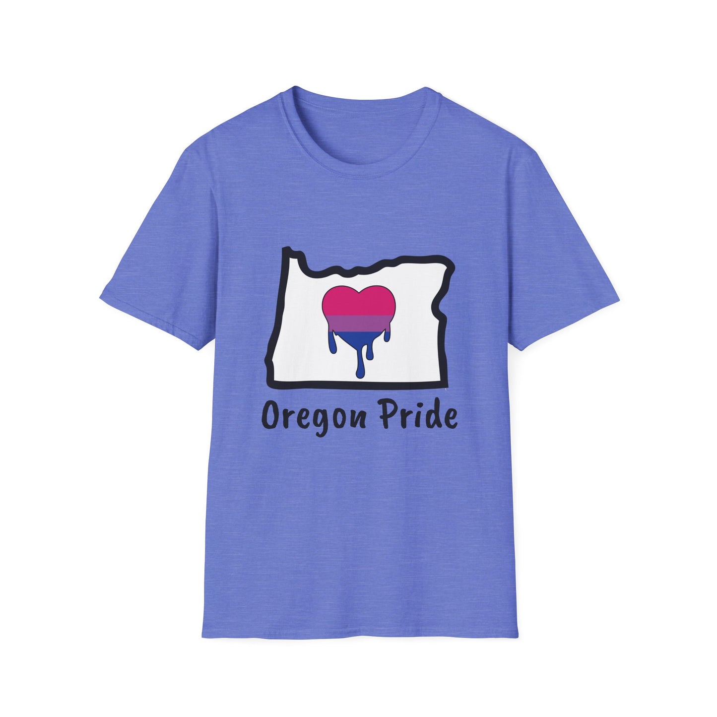 Oregon Pride Tee Shirt (Bi Pride)