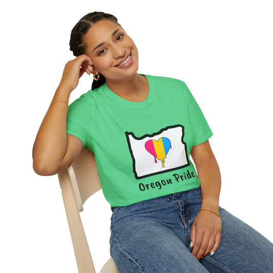 Oregon Pride Tee Shirt (Pan Pride)