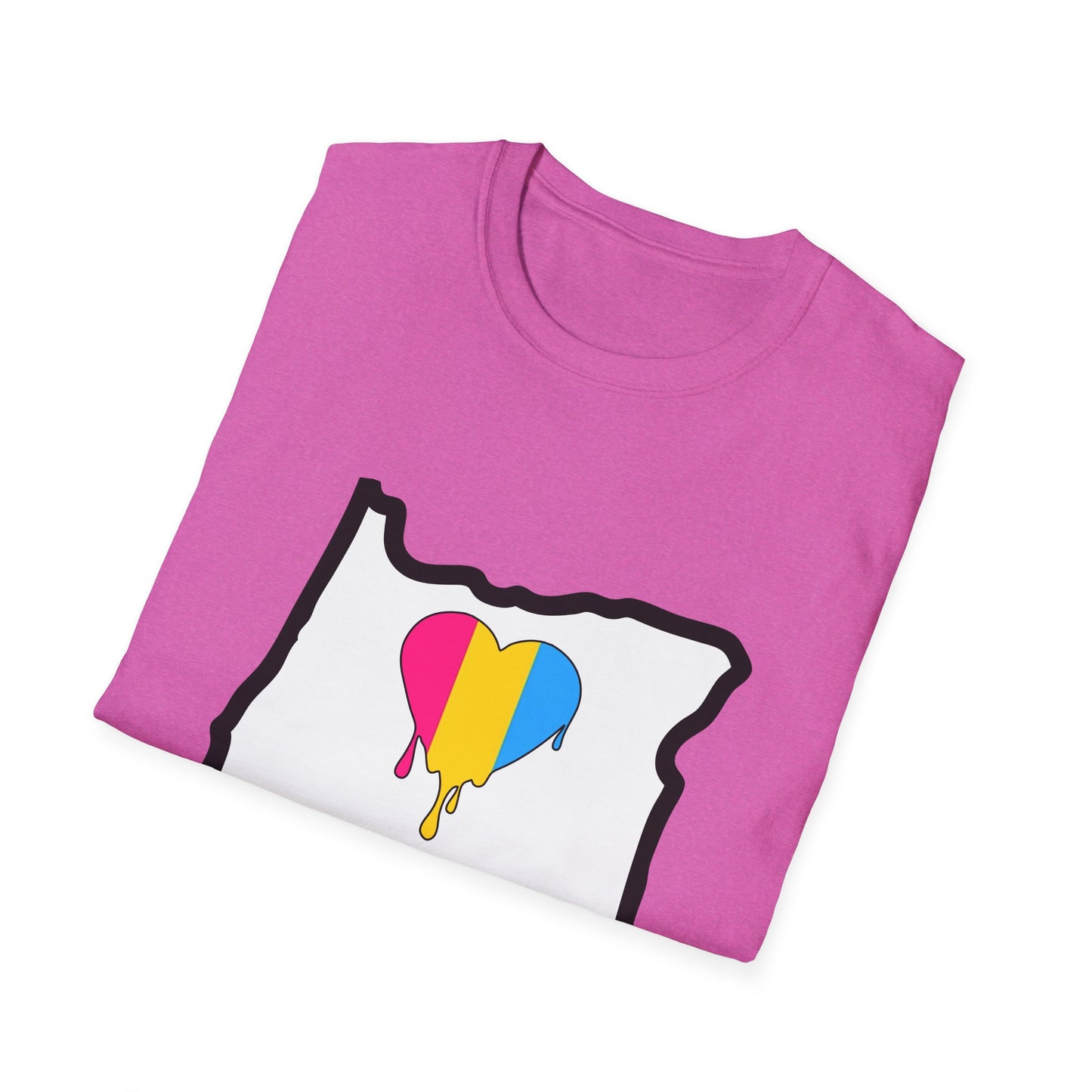 Oregon Pride Tee Shirt (Pan Pride)