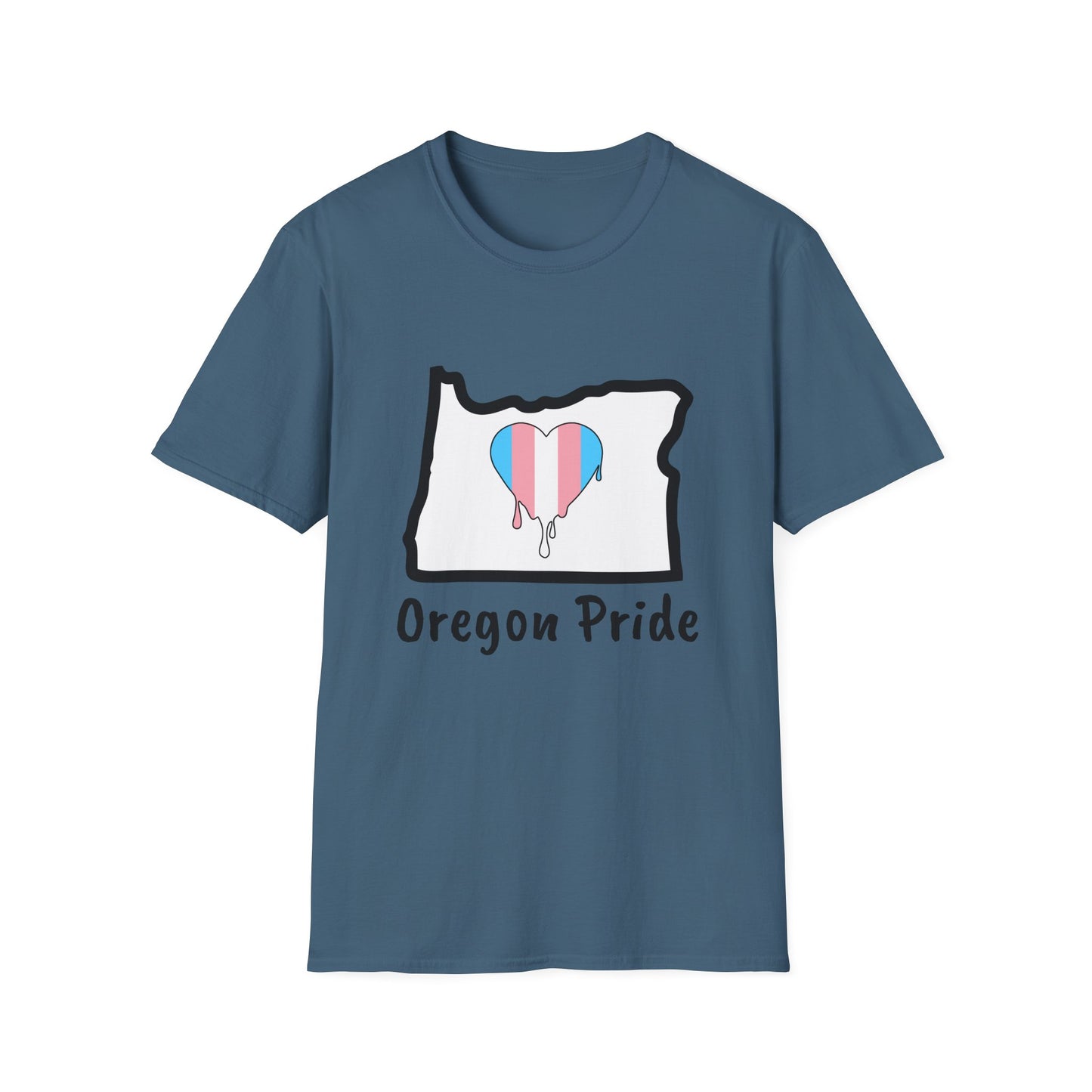 Oregon Pride Tee Shirt (Trans Pride)