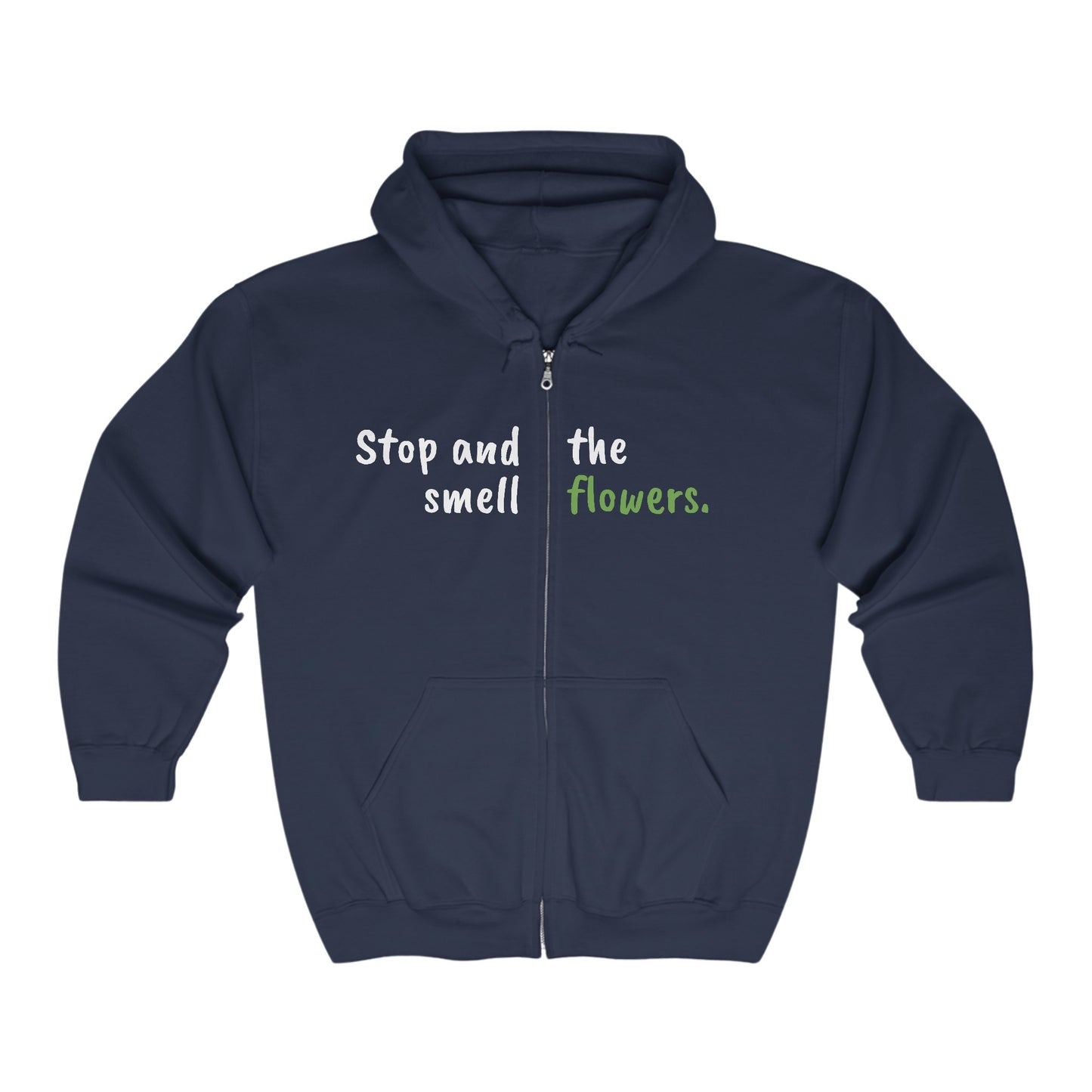 Oregon 420 Pride "Stop and smell the Flowers"-Unisex Zip Hoodie