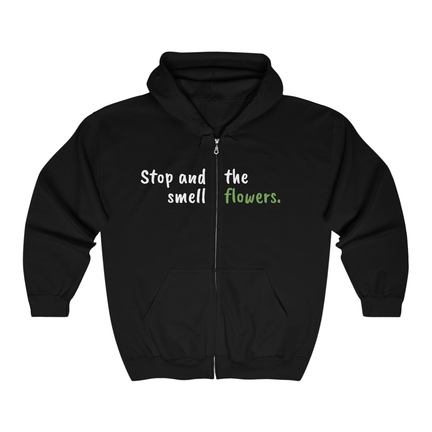 Oregon 420 Pride "Stop and smell the Flowers"-Unisex Zip Hoodie