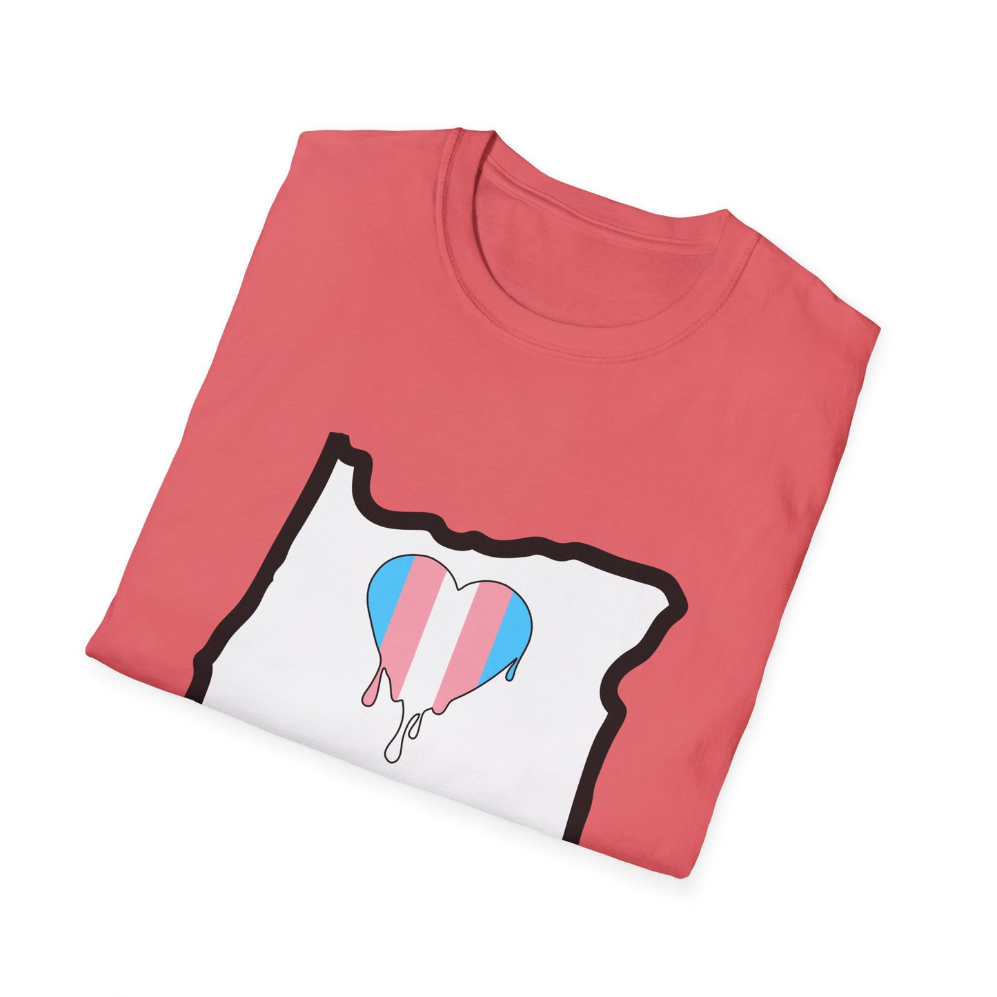Oregon Pride Tee Shirt (Trans Pride)