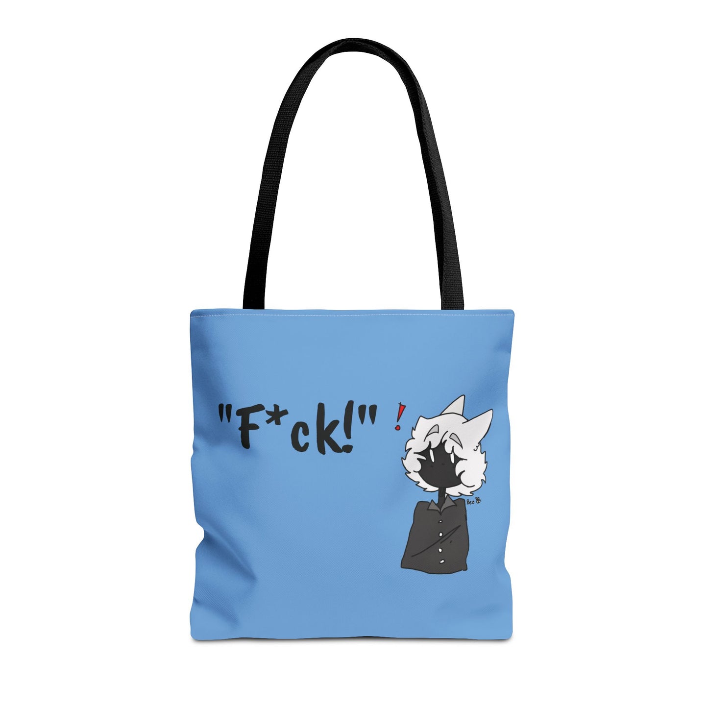 Norman, "F*ck"/ Mirror Mirror, Original Art-Tote Bag (AOP)