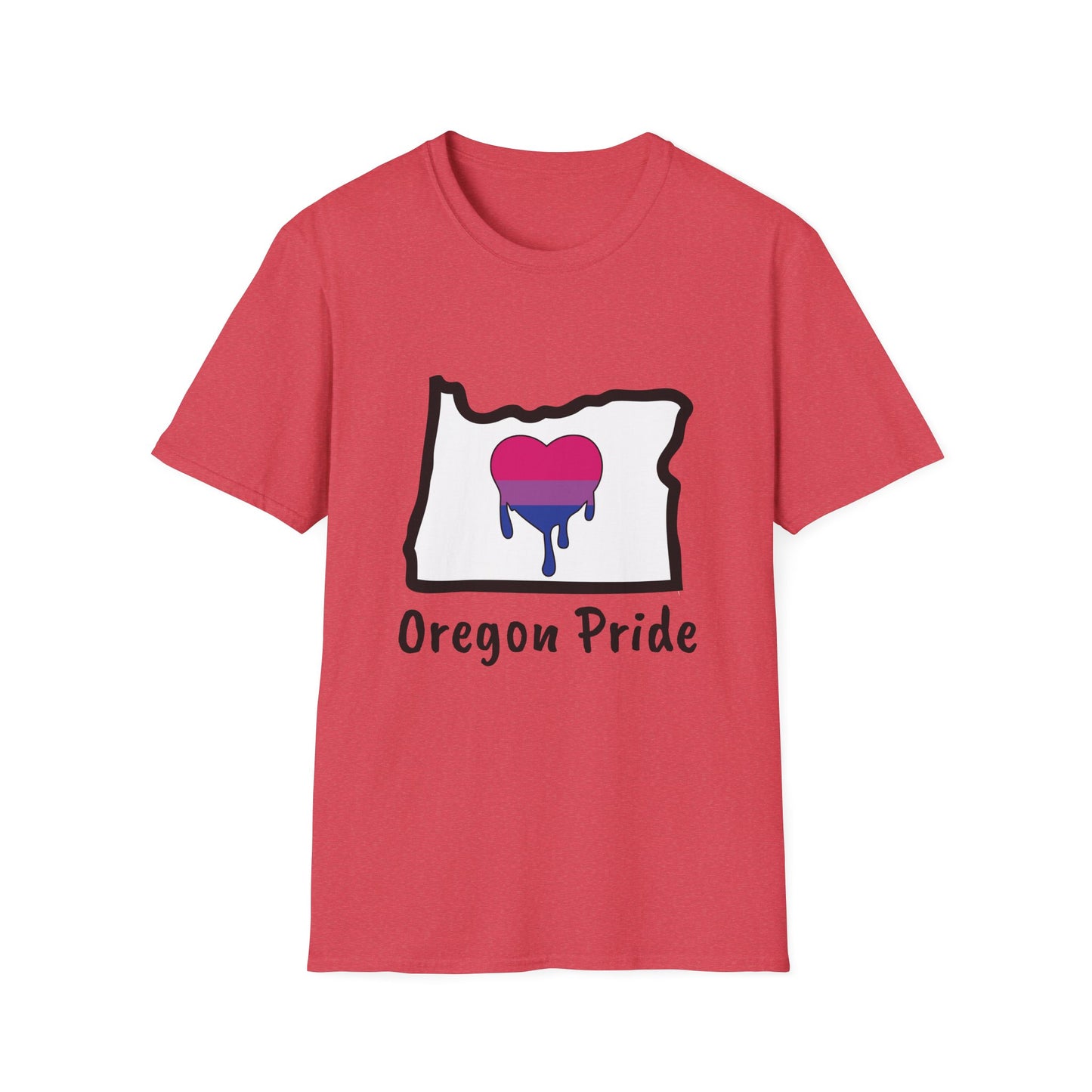 Oregon Pride Tee Shirt (Bi Pride)