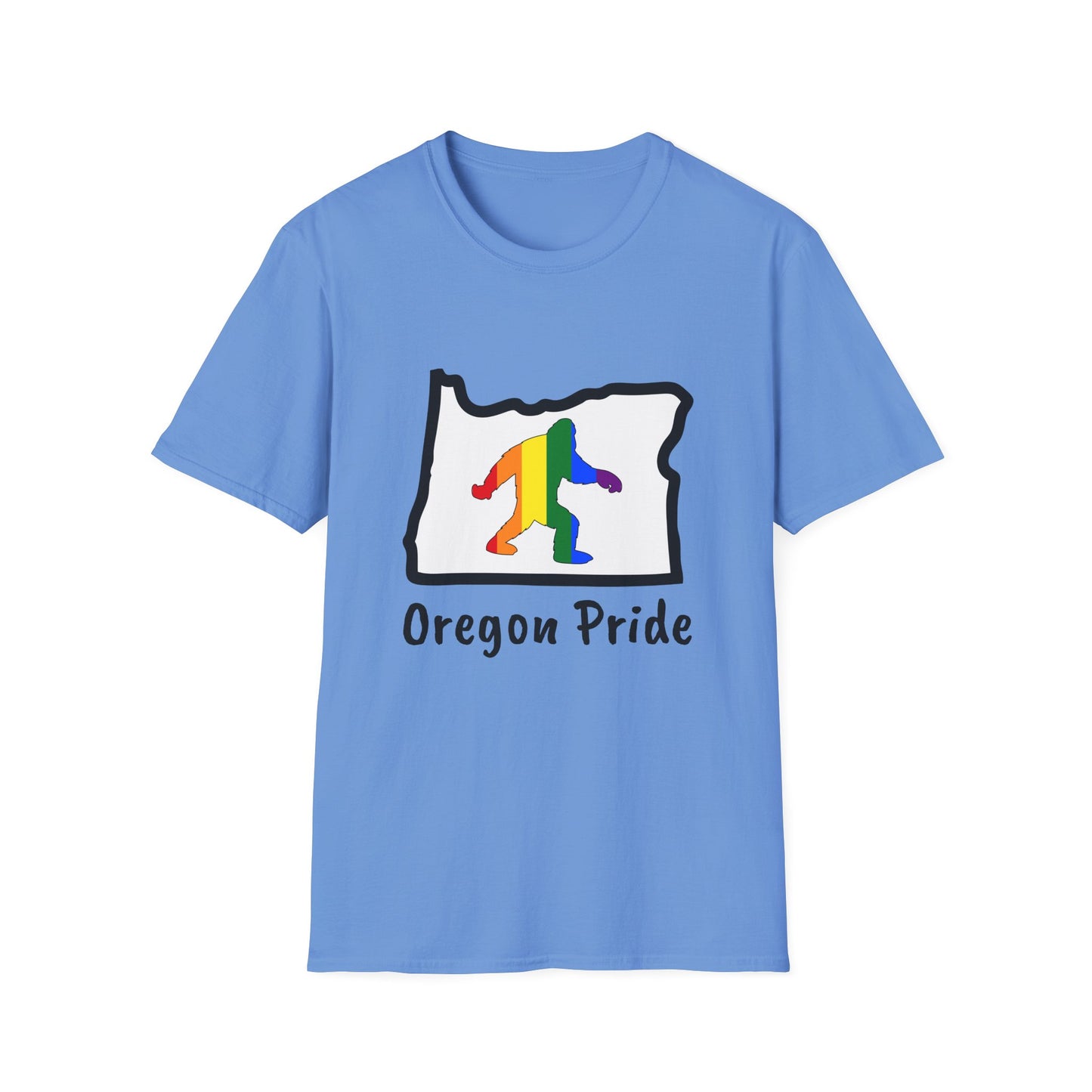 Oregon Pride Tee Shirt (Bigfoot-PNW Pride)