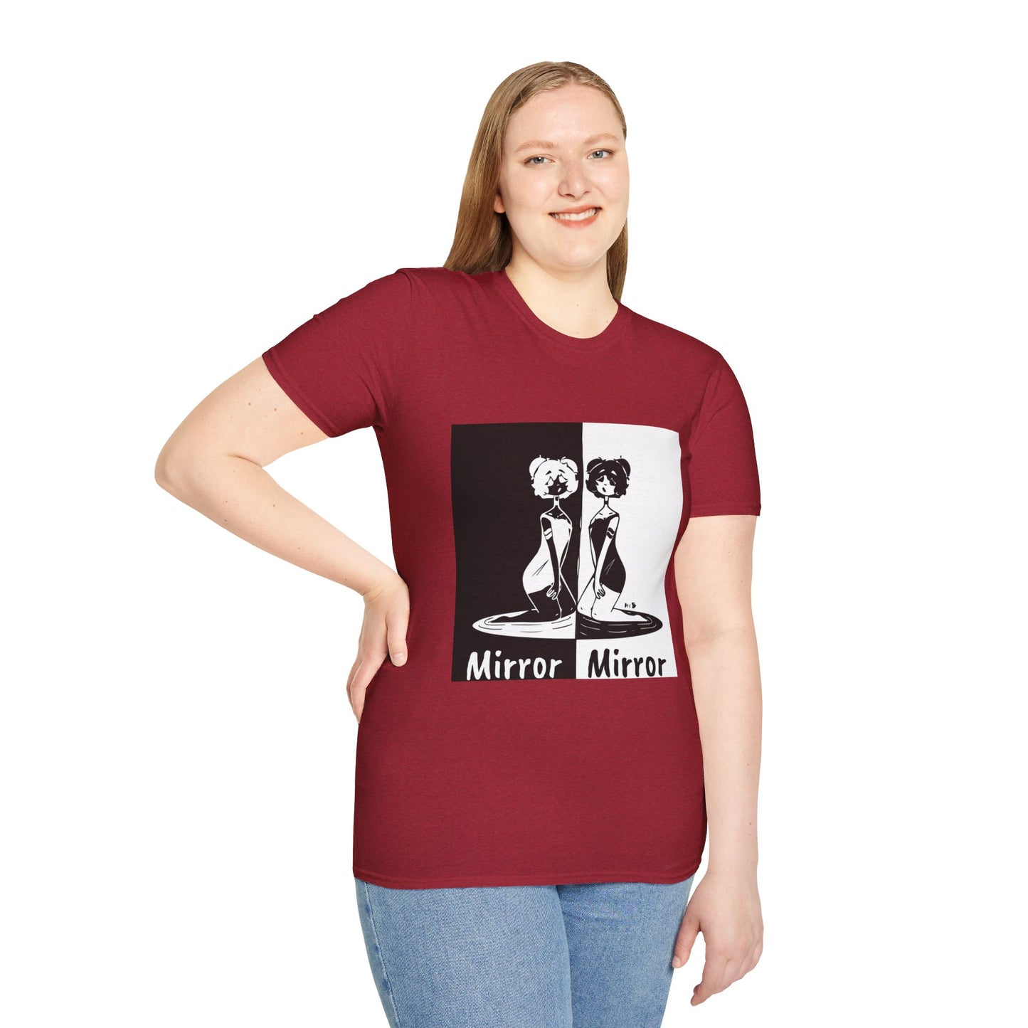 Mirror Mirror Tee Shirt (Original Art)