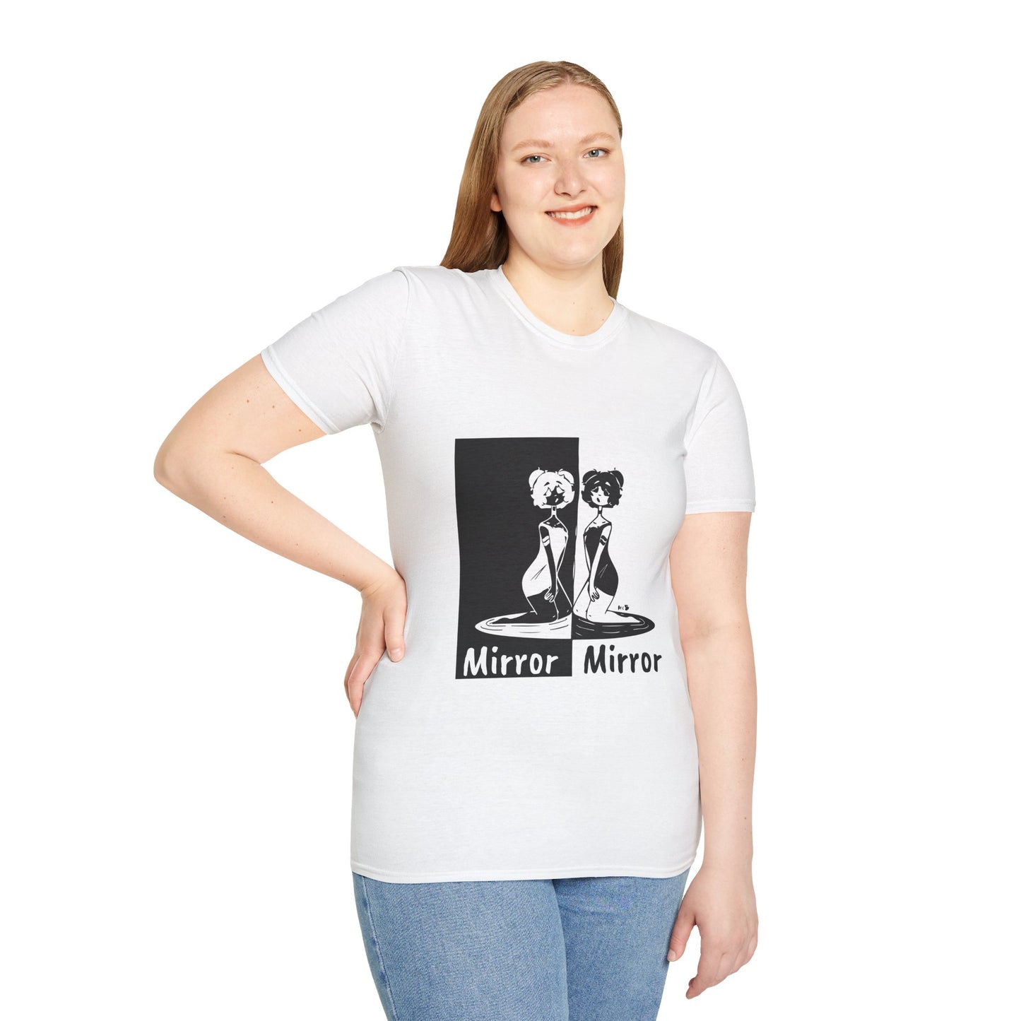 Mirror Mirror Tee Shirt (Original Art)