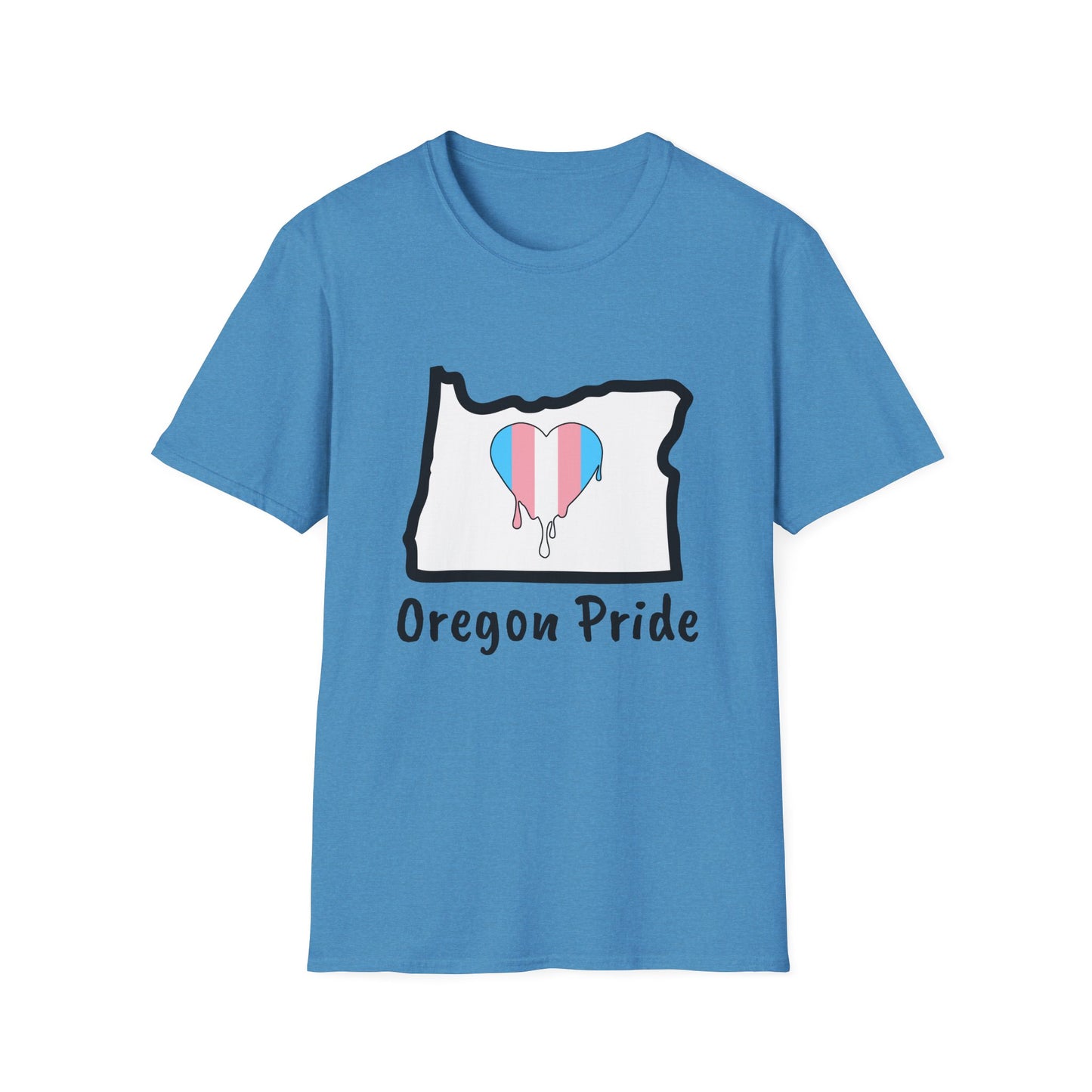 Oregon Pride Tee Shirt (Trans Pride)