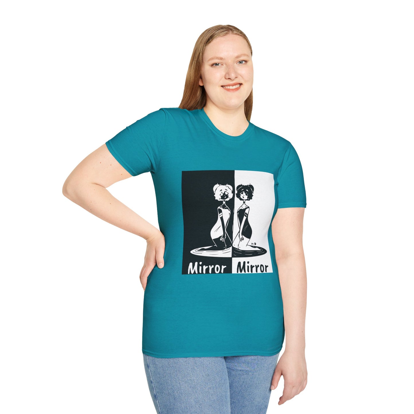 Mirror Mirror Tee Shirt (Original Art)