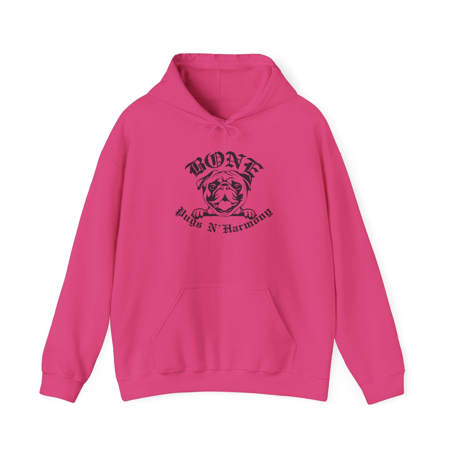 "Bone Pugs N' Harmony" Unisex Heavy Blend™ Hooded Sweatshirt