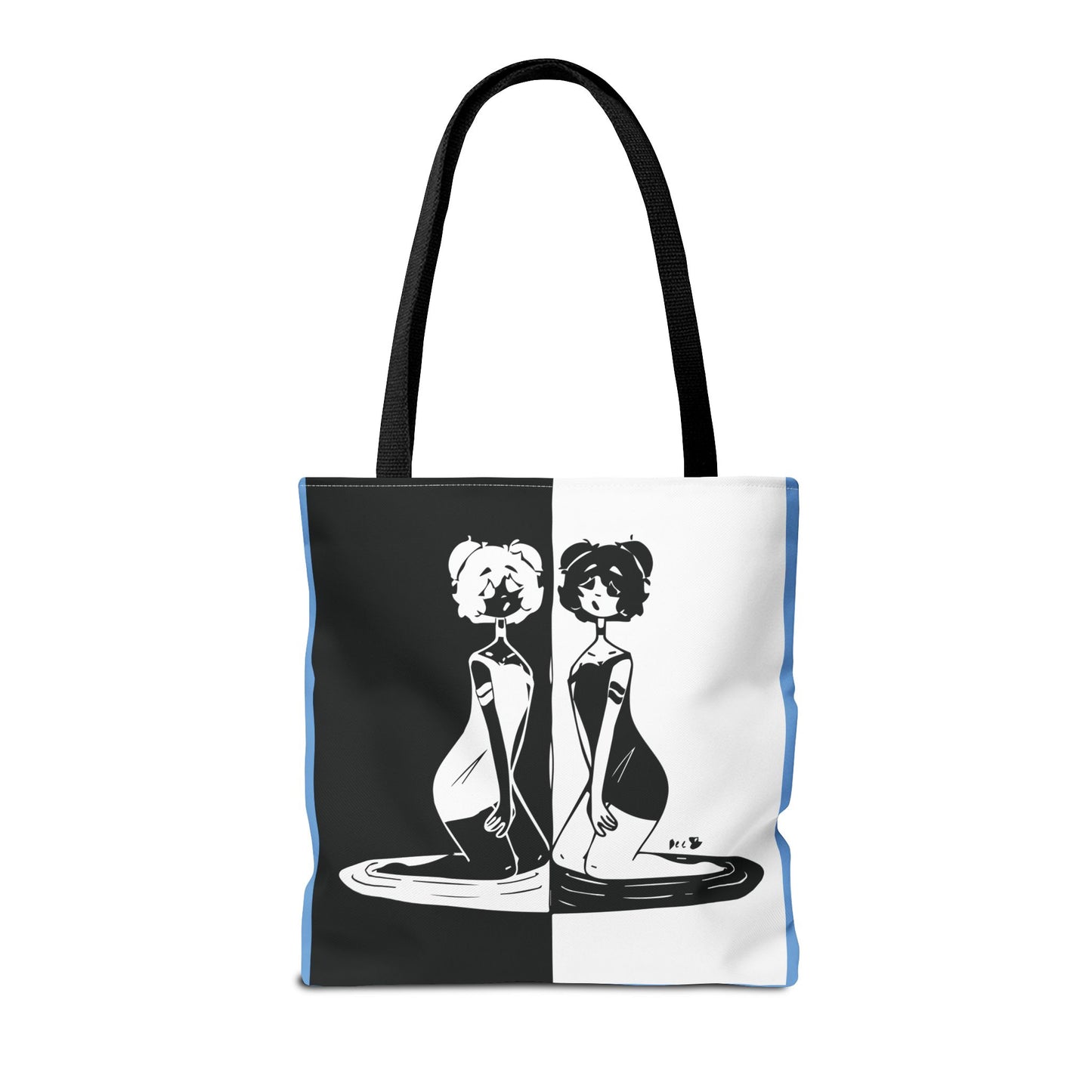 Norman, "F*ck"/ Mirror Mirror, Original Art-Tote Bag (AOP)