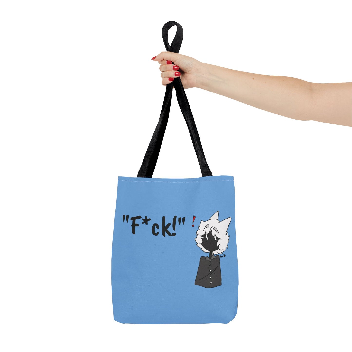 Norman, "F*ck"/ Mirror Mirror, Original Art-Tote Bag (AOP)