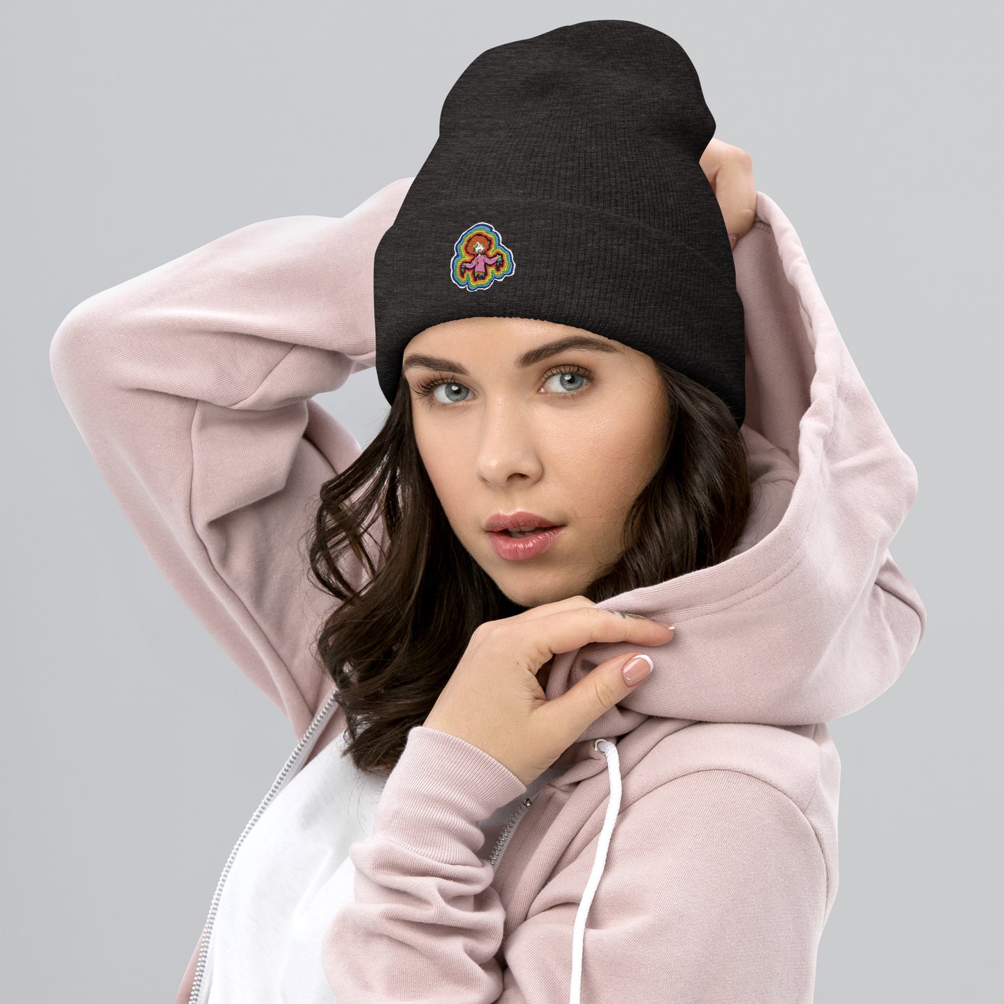 "Eternal Girl" Cuffed Beanie