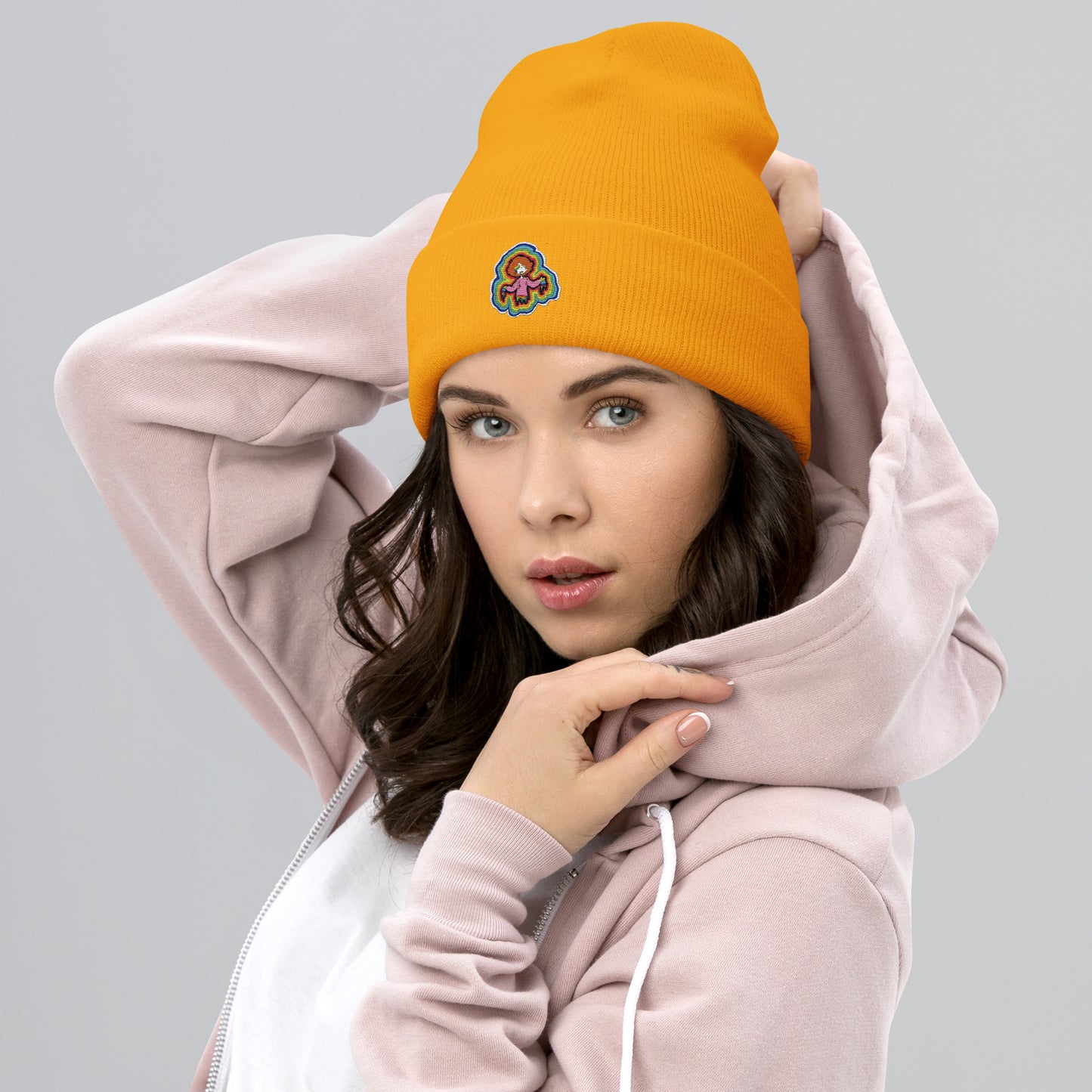 "Eternal Girl" Cuffed Beanie