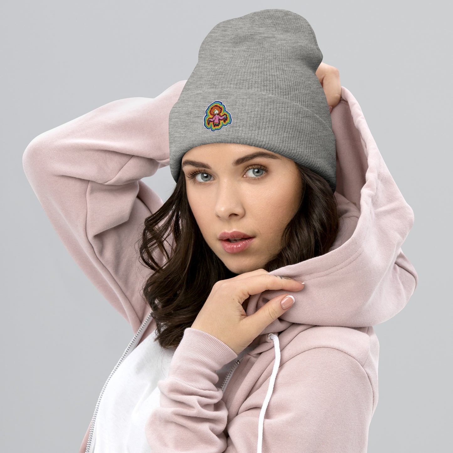 "Eternal Girl" Cuffed Beanie