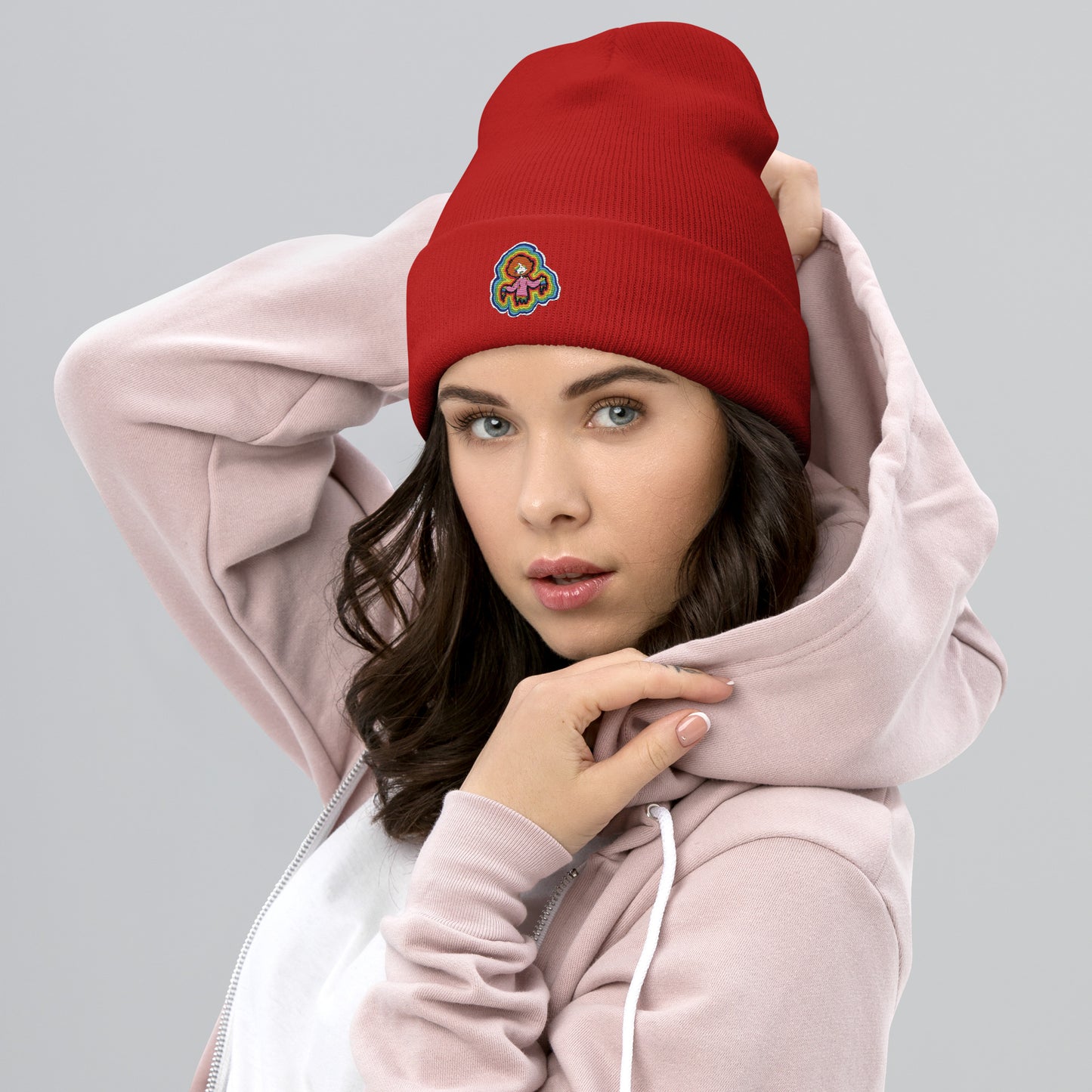 "Eternal Girl" Cuffed Beanie