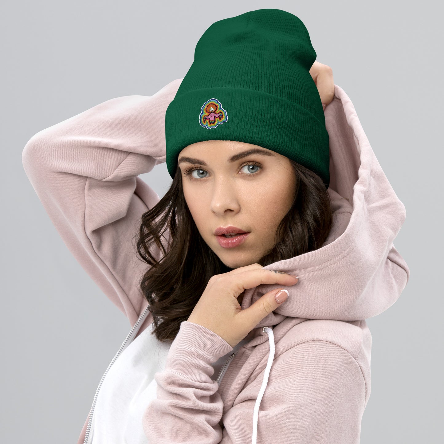 "Eternal Girl" Cuffed Beanie