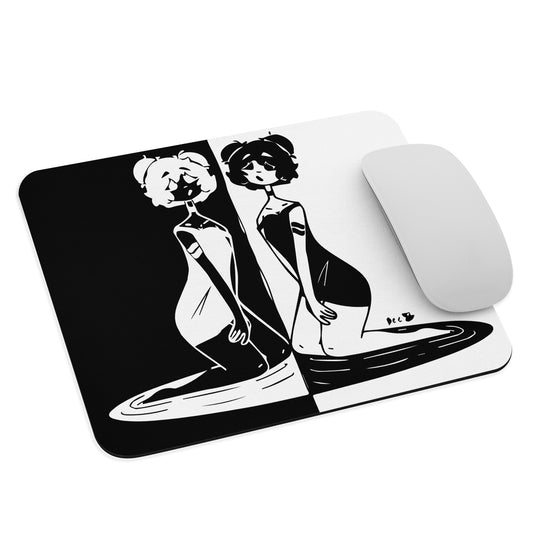 "Mirror Mirror" original art Mouse pad