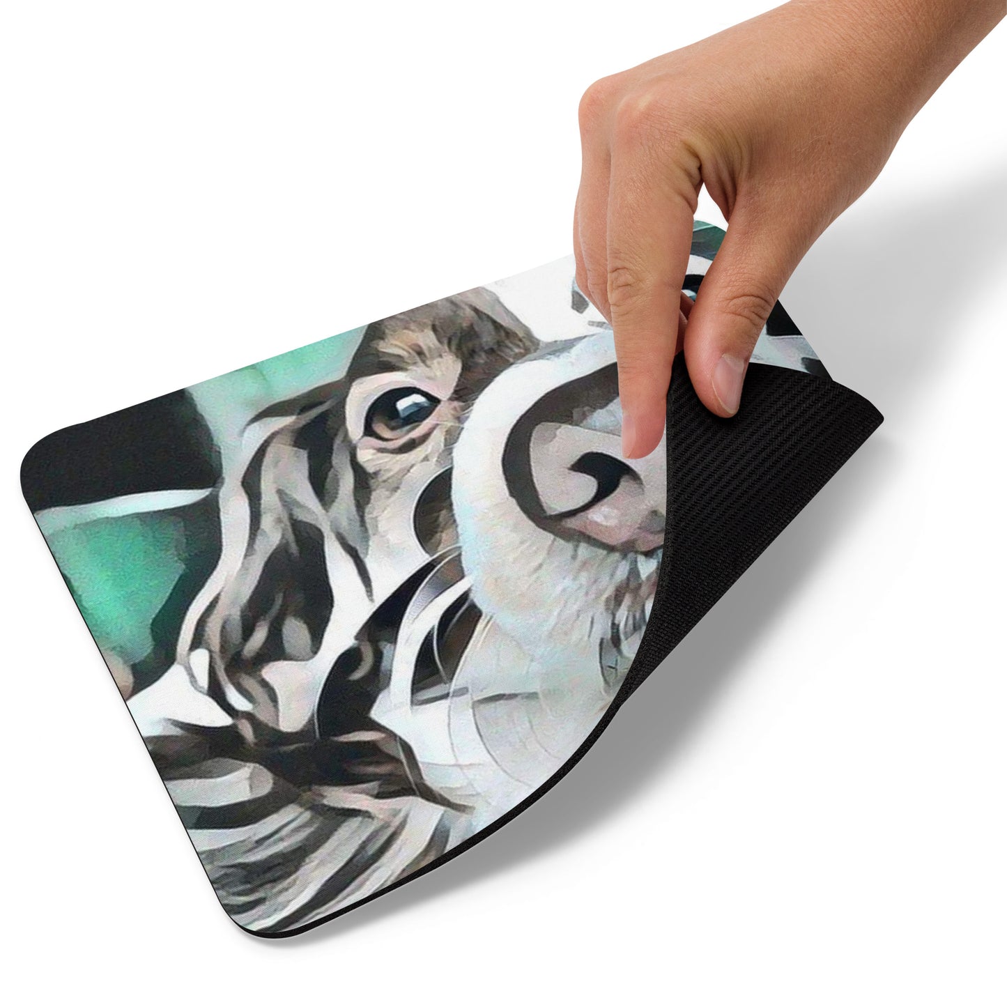 "Woof" Artistic Dog Mouse pad